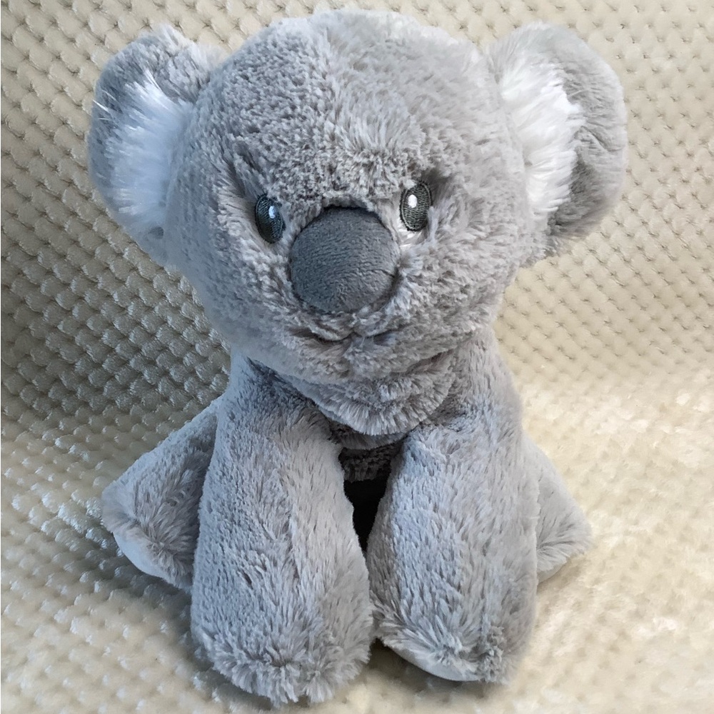 Kellytoy Plush Gray and White Koala Bear Stuffed Animal Toy with Squeaker Inside